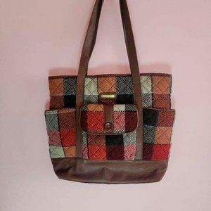Vera Wang Quilted Shoulder Bag